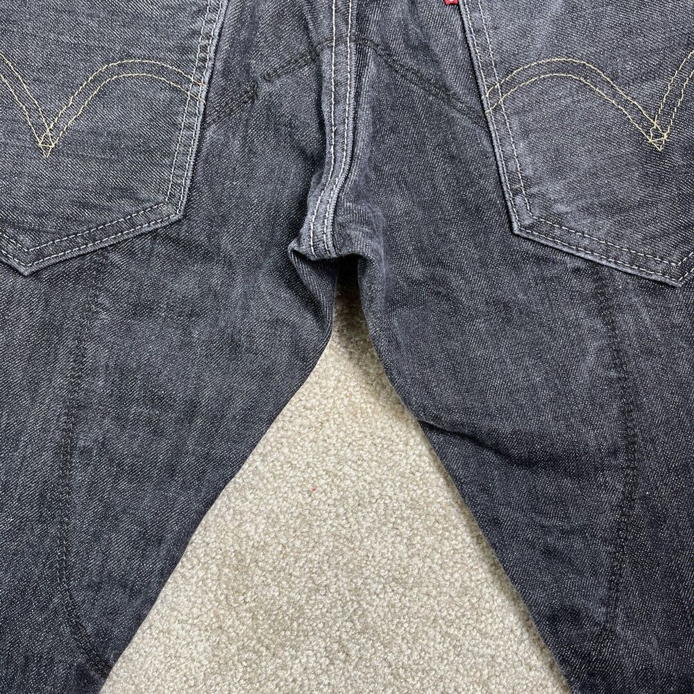 Levi’s 511 Slim Fit Jeans‎ 32x31.5 Dark Gray Utility Variant Angled Back Pockets - Picture 10 of 16